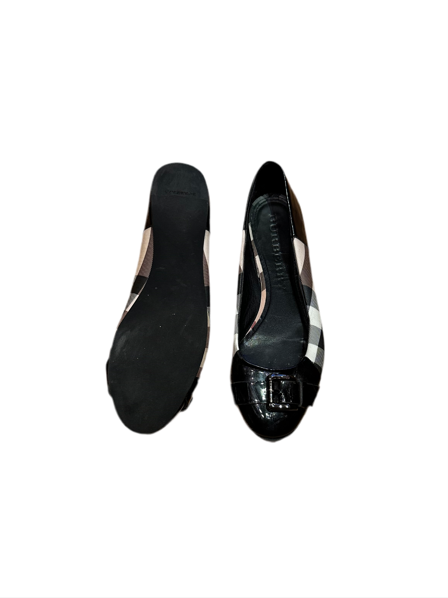 BURBERRY
Nova Check Buckle Ballerinas
