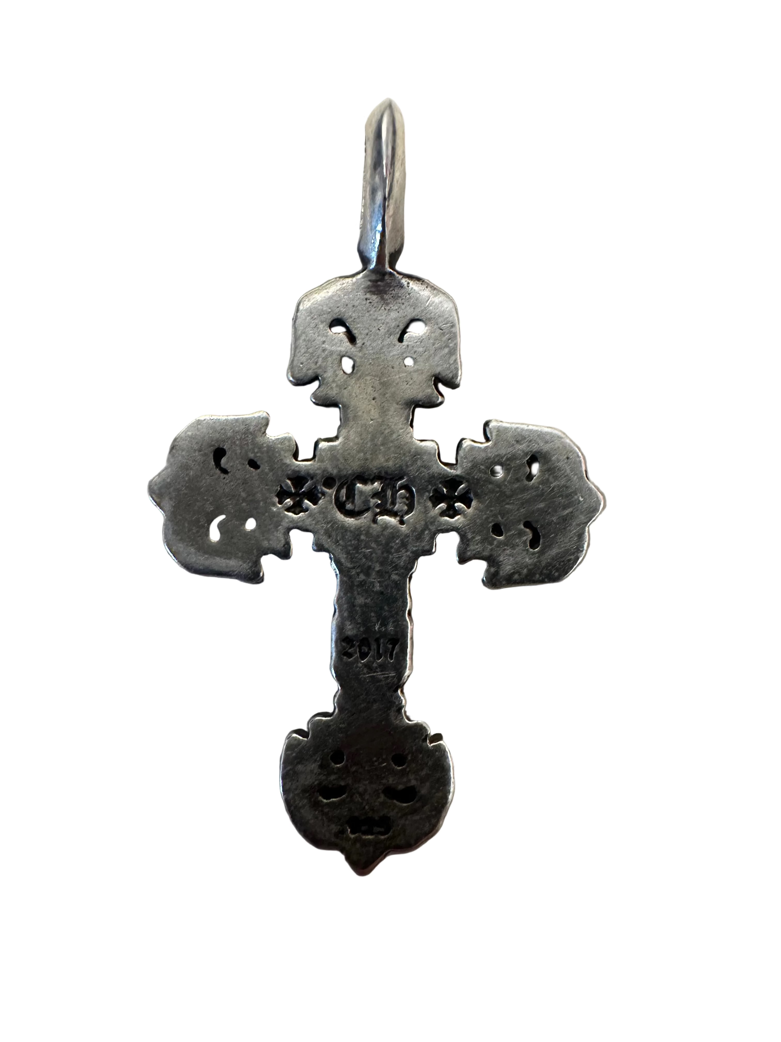 Chrome Hearts filigree cross pendant