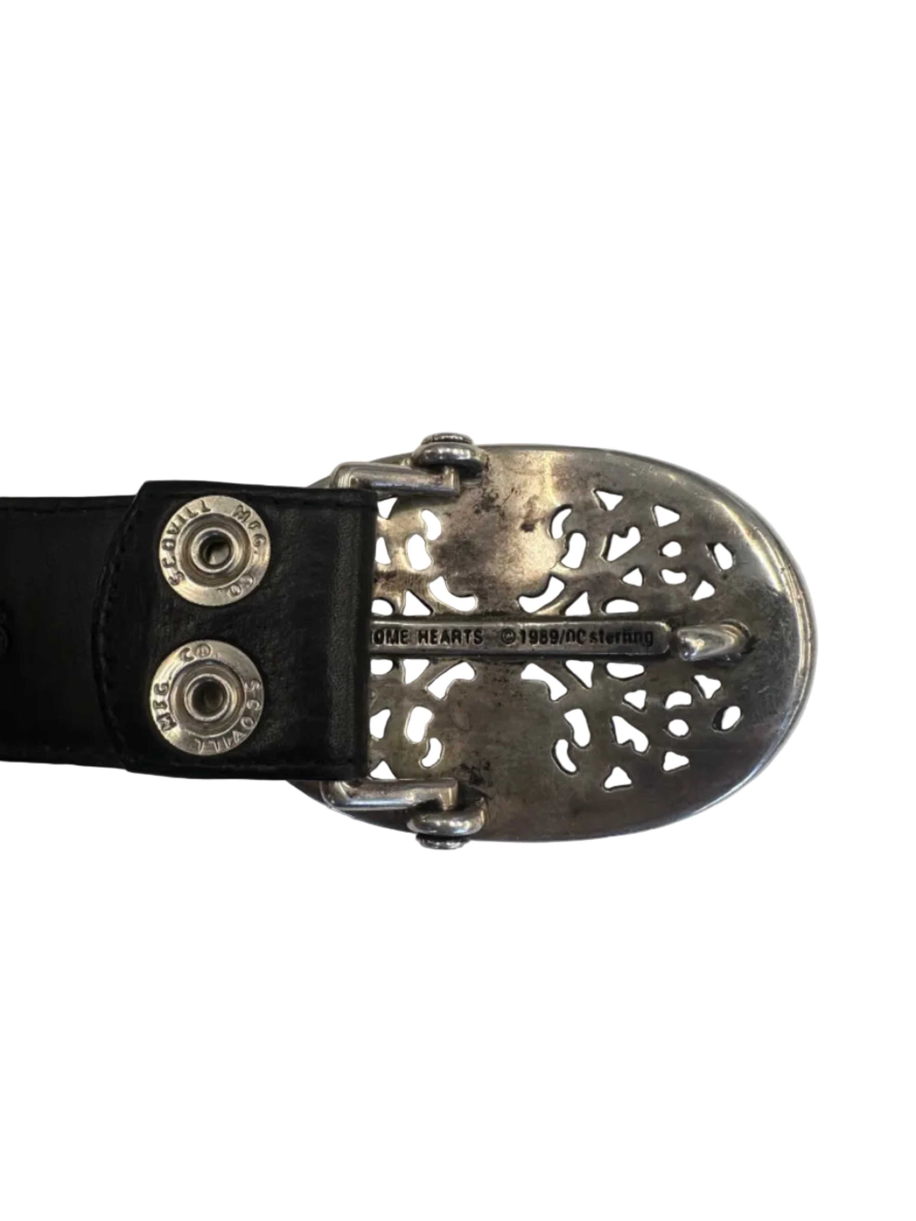 Chrome Hearts oval belt 1989
