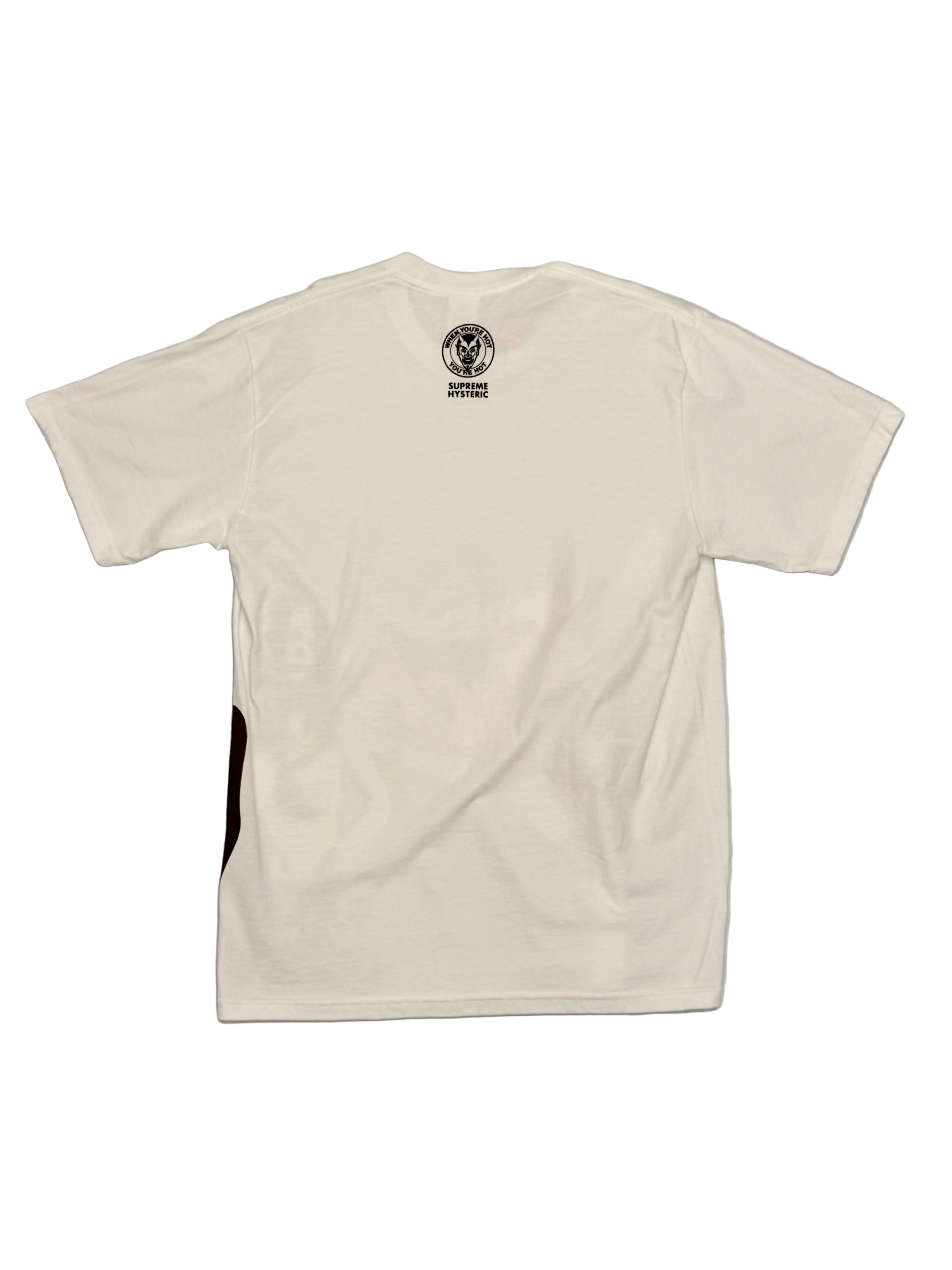 Supreme x hysteric glamour fuck t-shirt