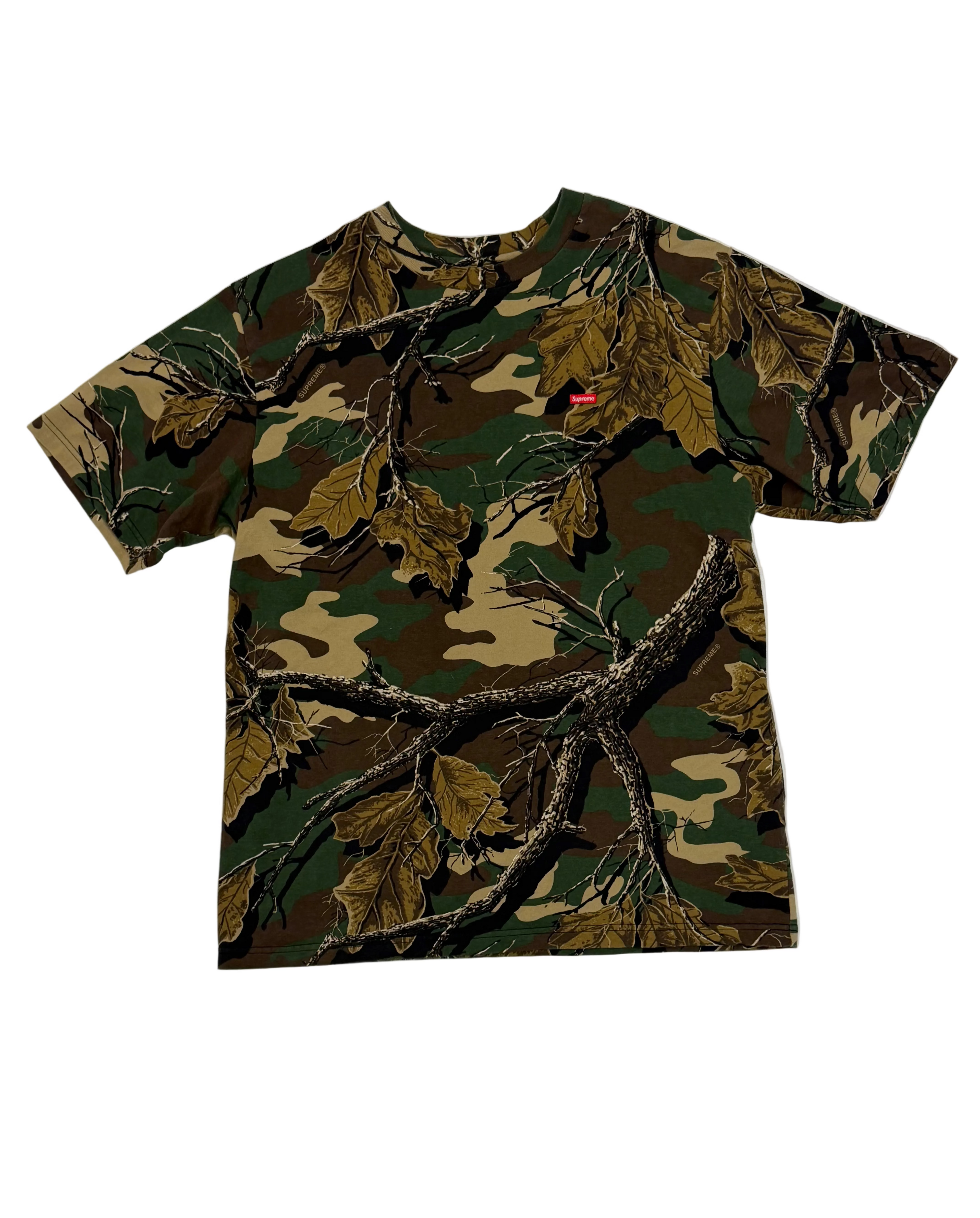 Supreme small box logo t-shirt realtree