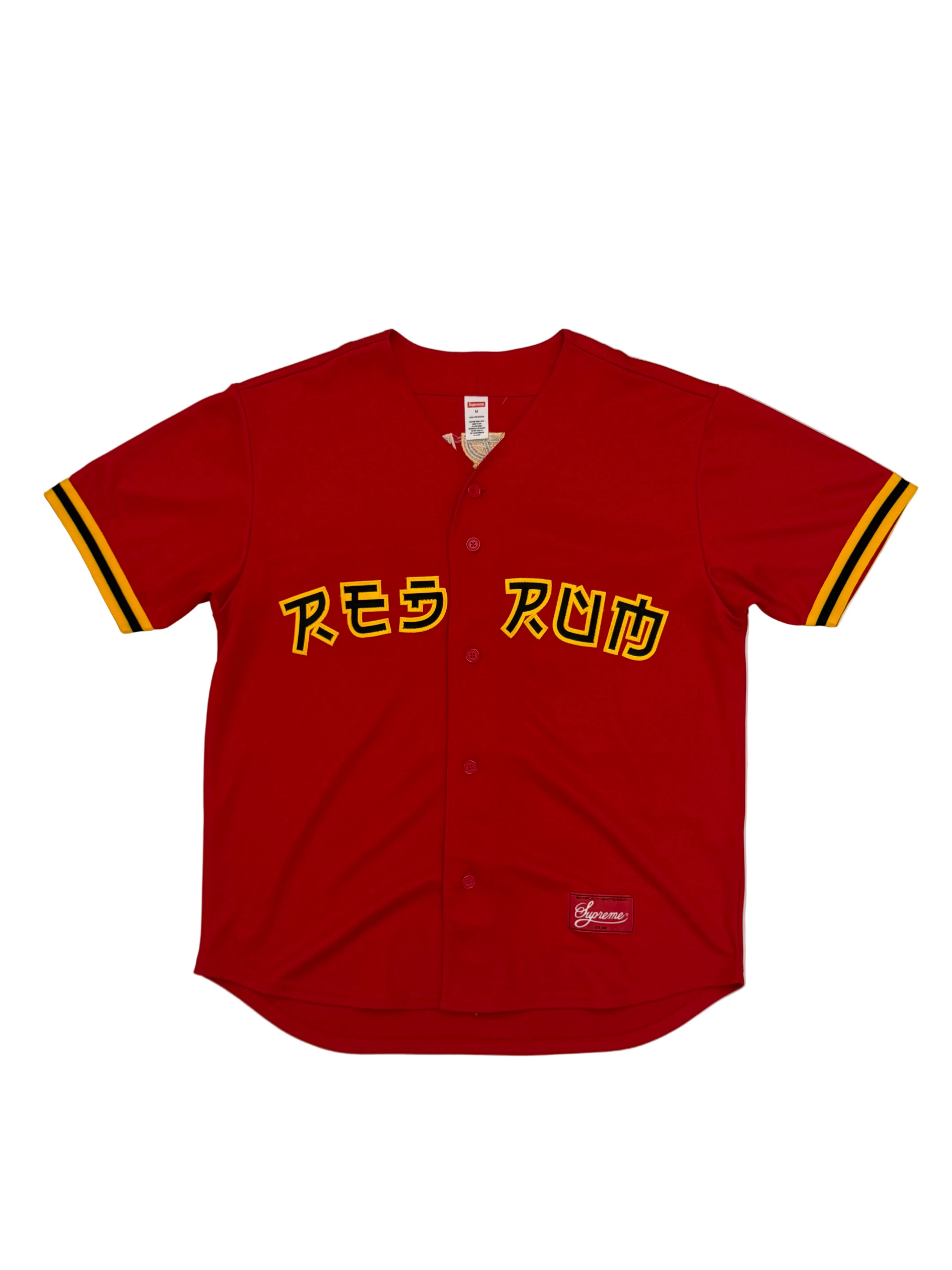 Supreme redrum jersey t-shirt