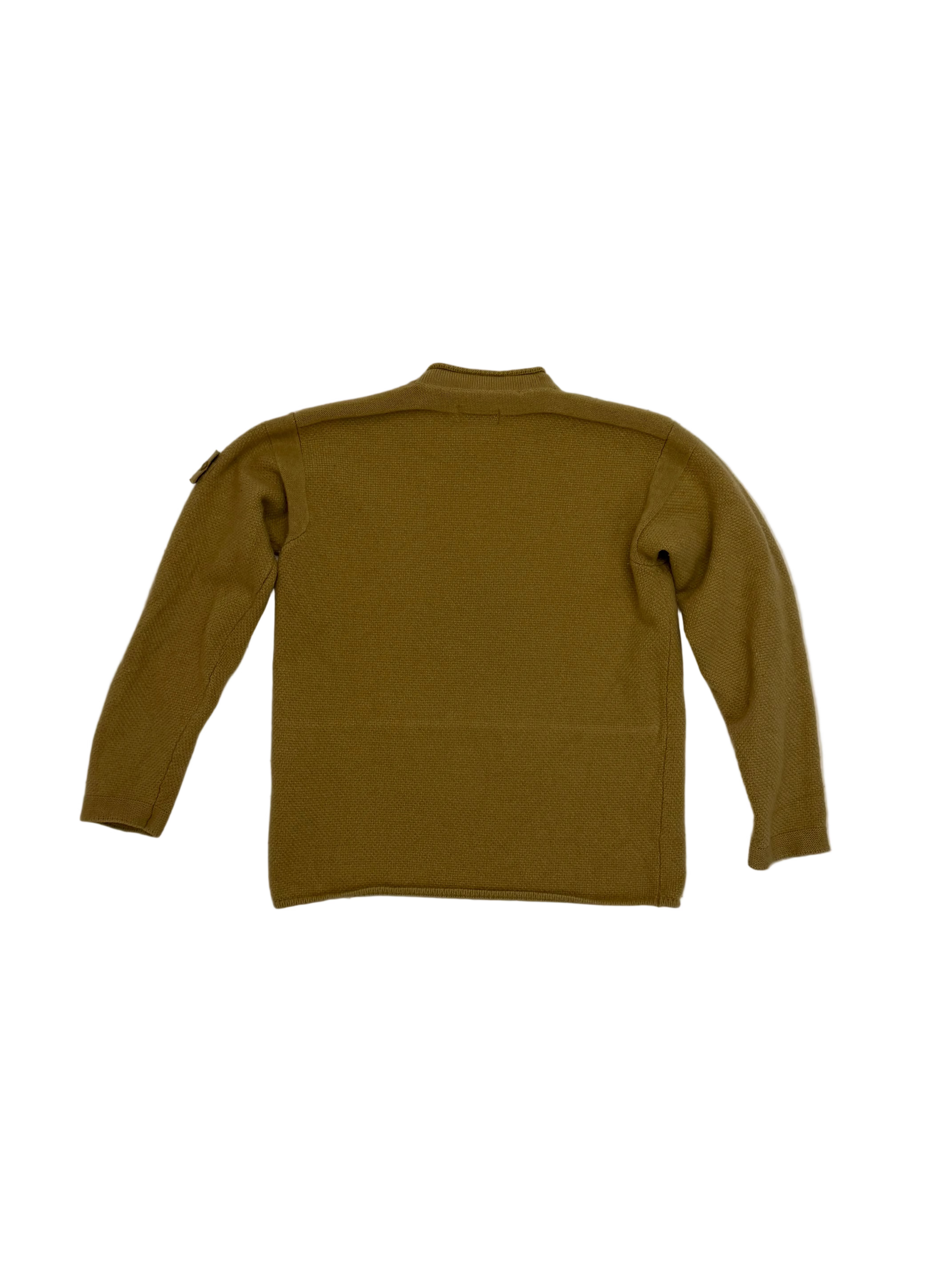 Stone island ghost badge beige trøje