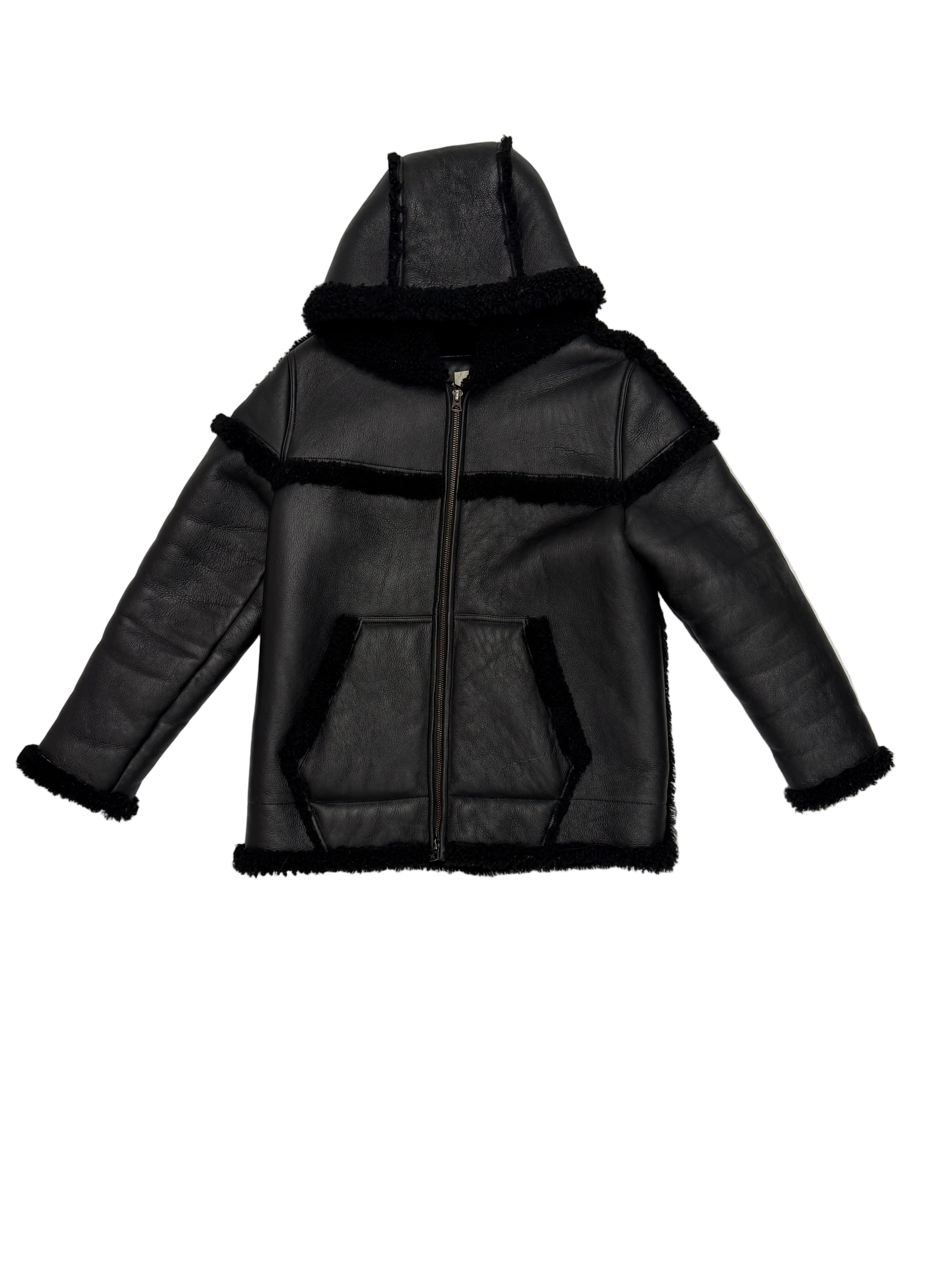Acne studios quilted shearling jakke