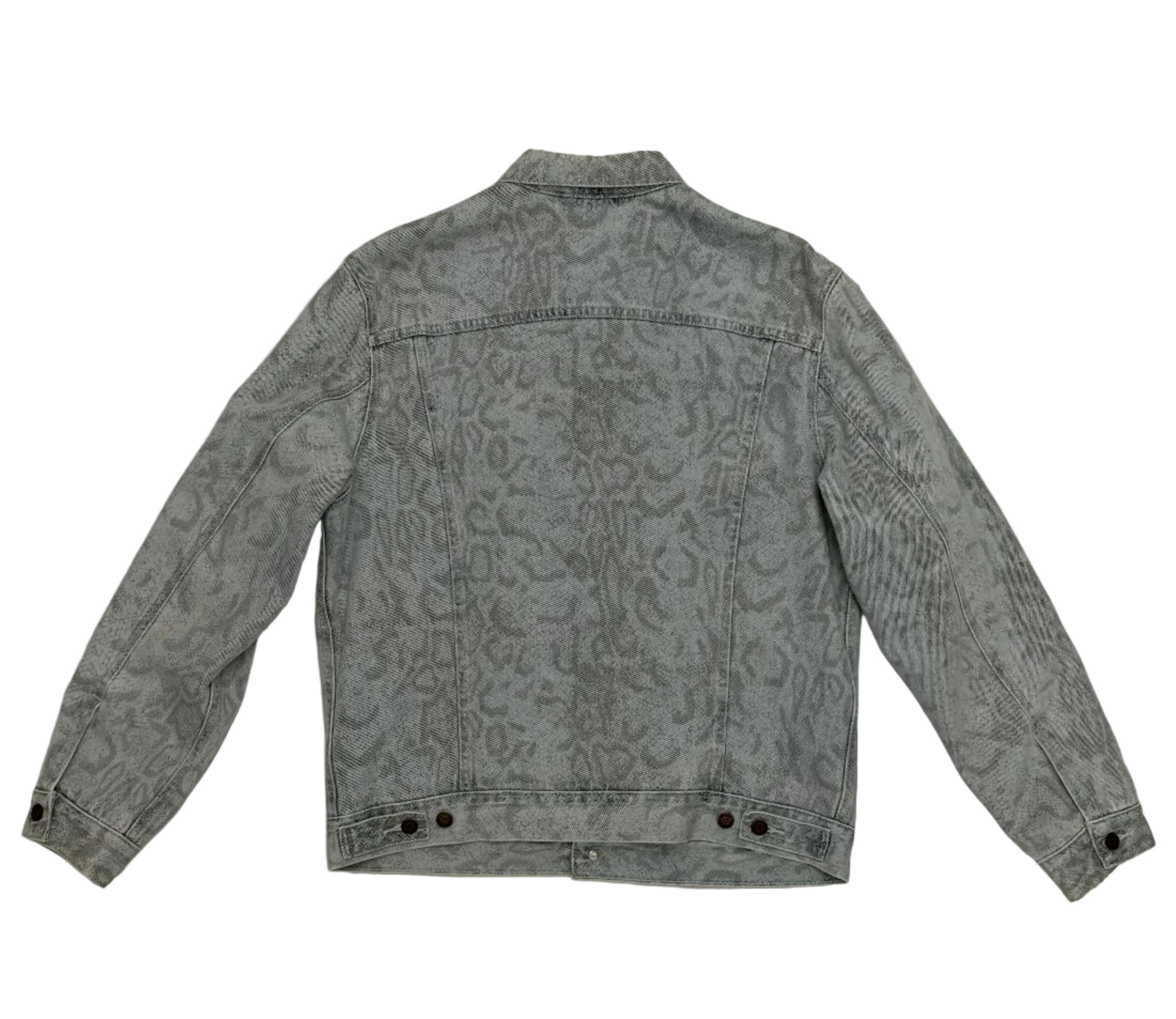 Supreme x levis snakeskin trucker jakke