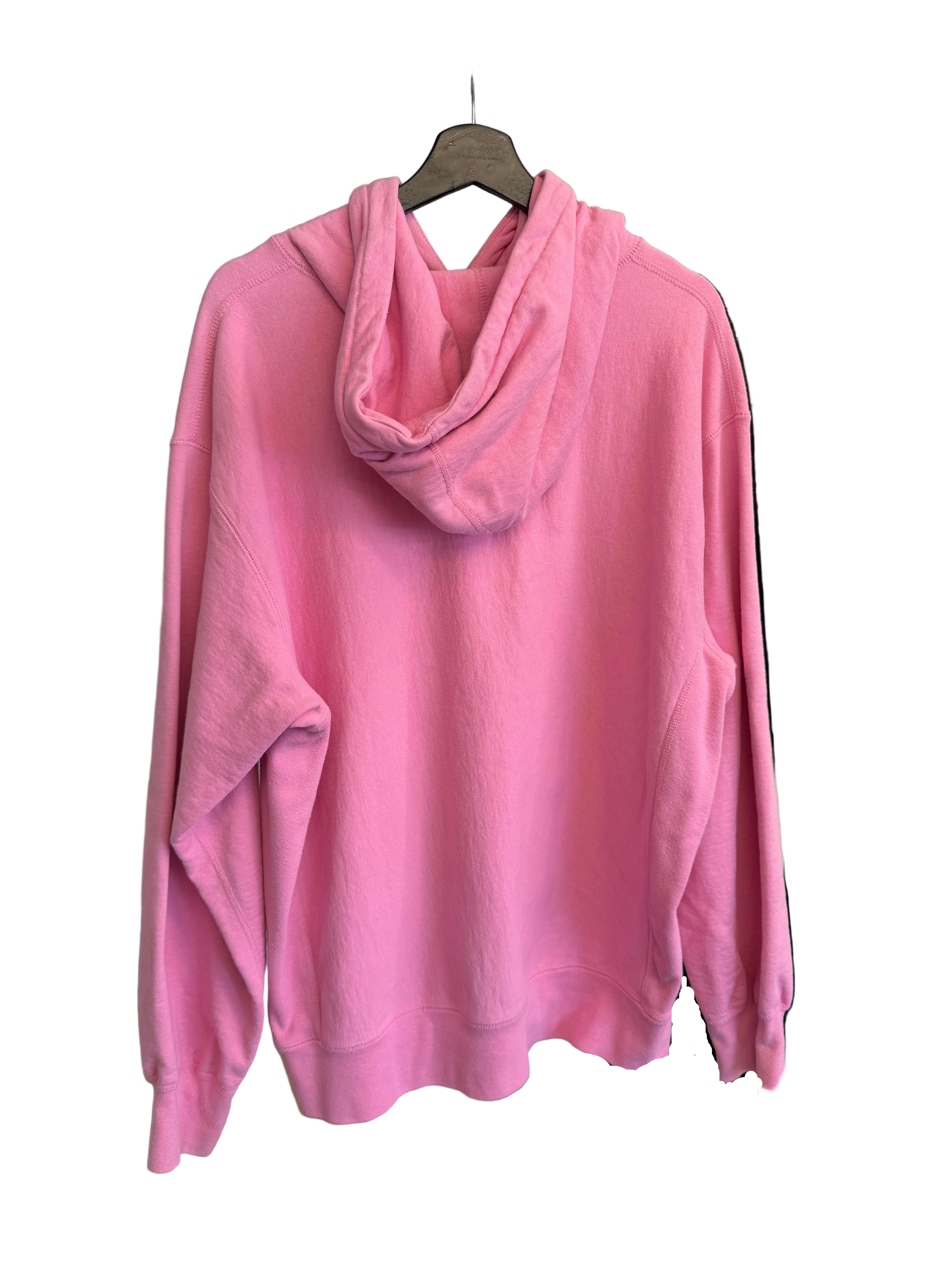 Supreme pink hoodie