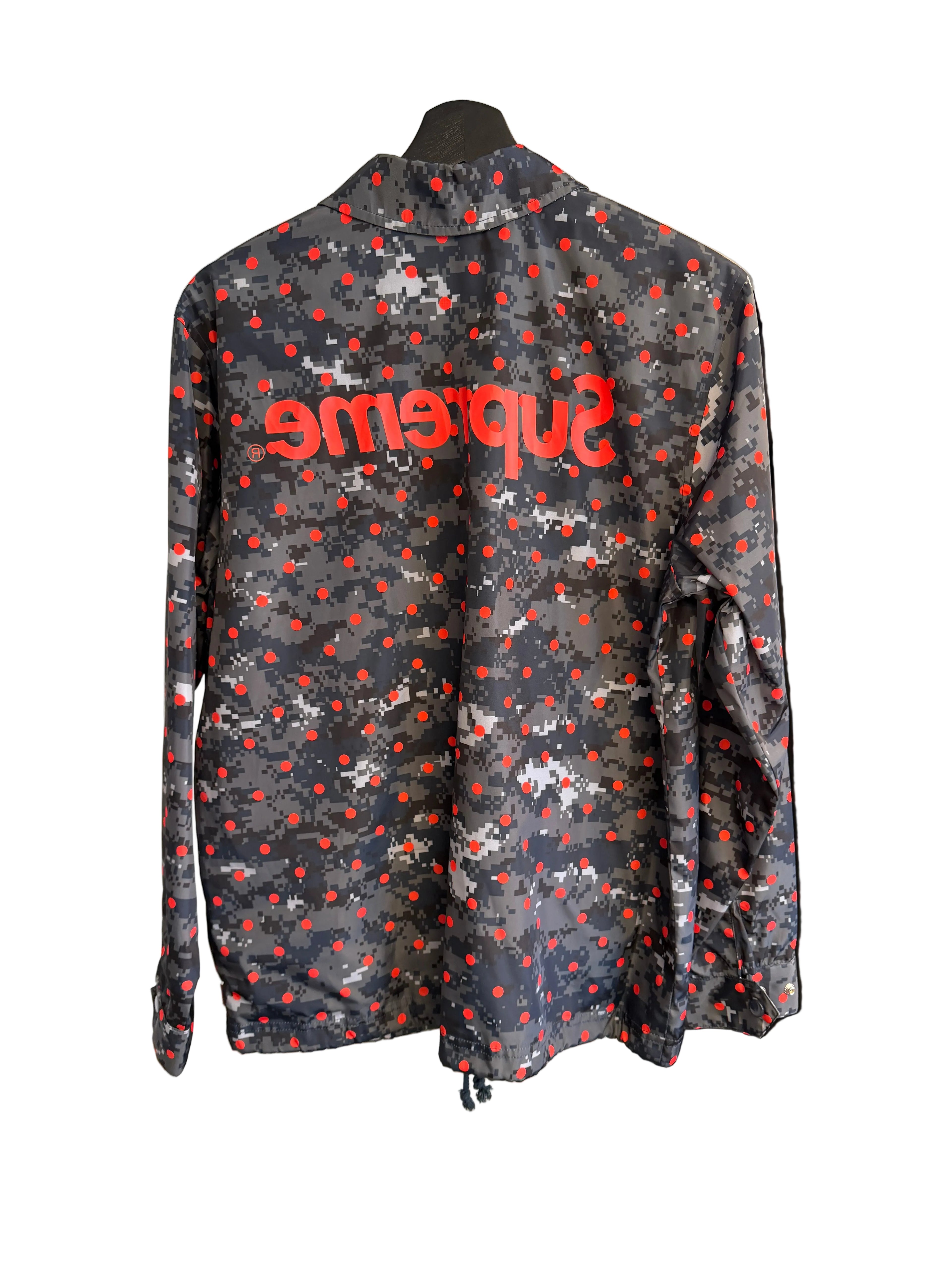 Supreme x Comme des garcons digi camo coach jakke