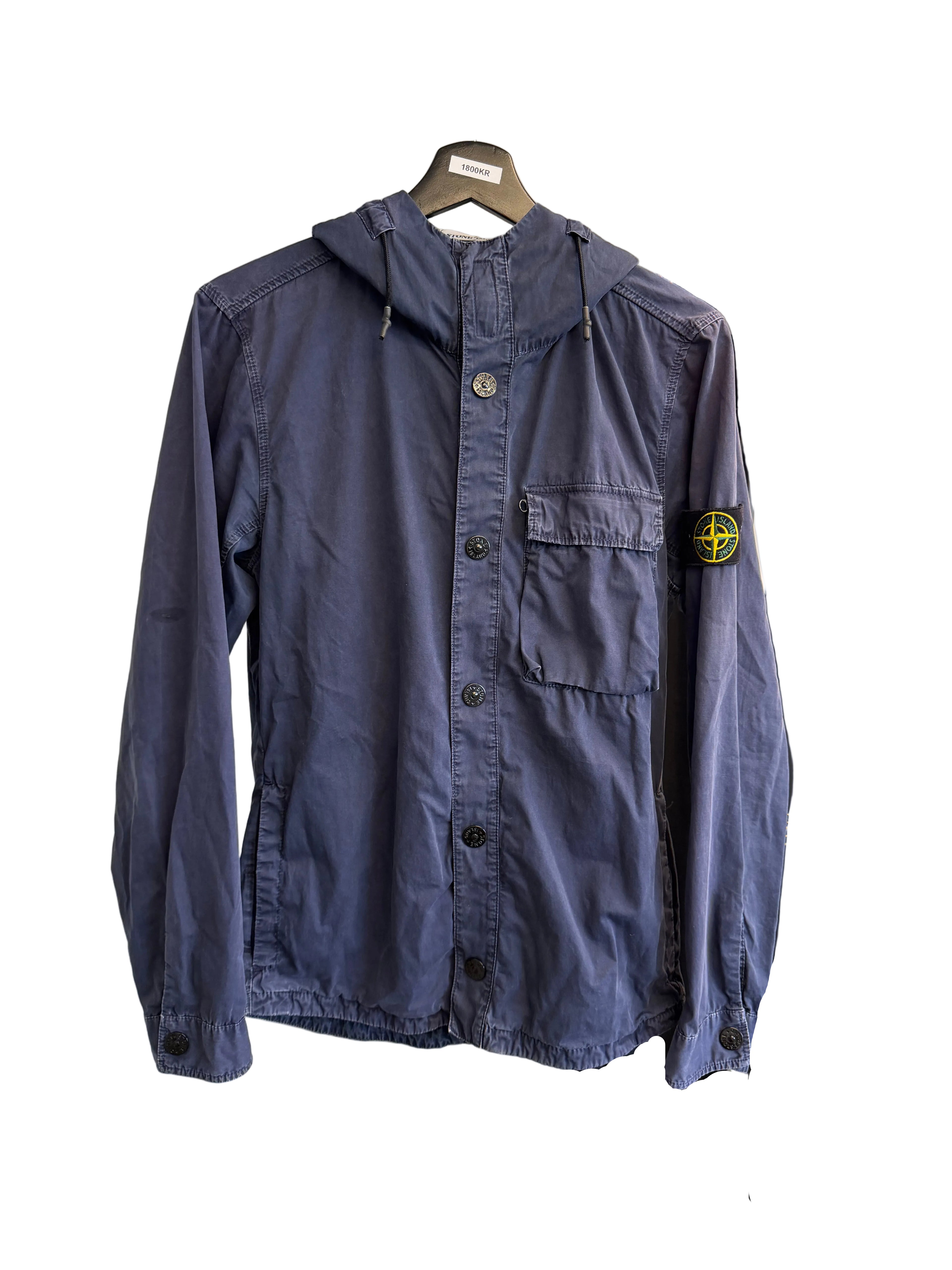 Stone Island garment dyed jakke